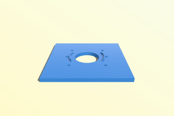 Ridgid R2401 Base | 3d print model