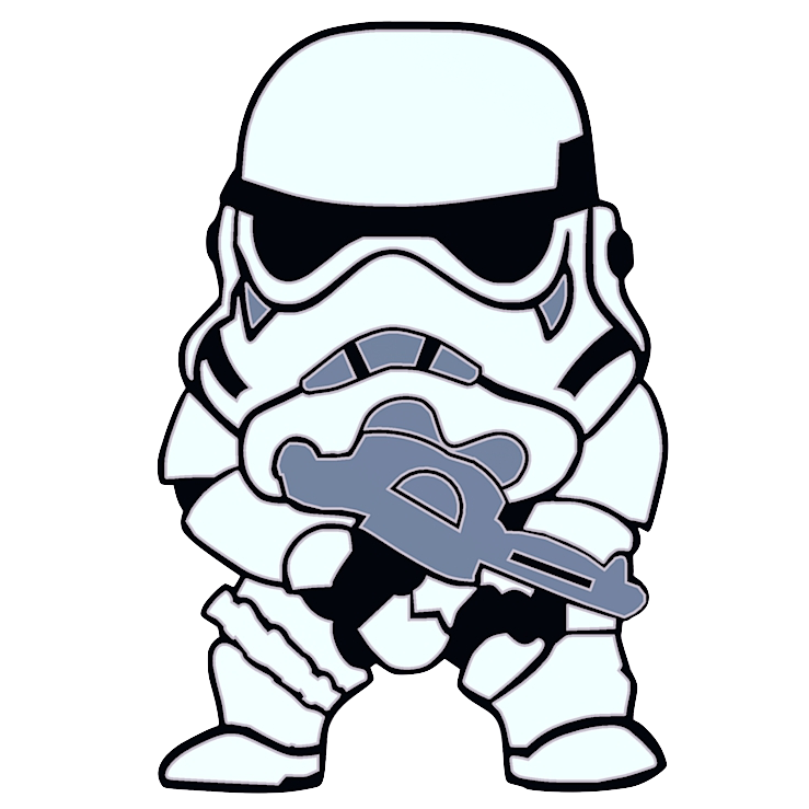 Badge chibi Stormtrooper