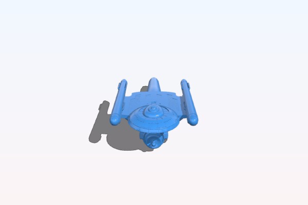 Star Trek TOS style Oberth class | 3d print model