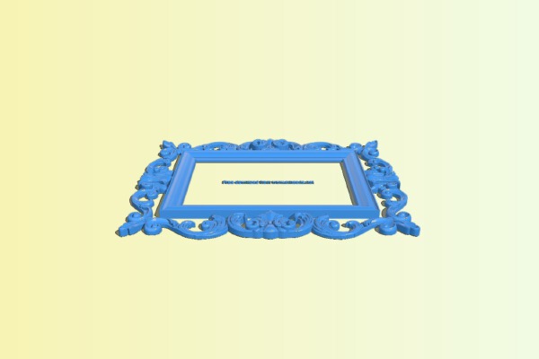 Picture frame or mirror | 3d print model