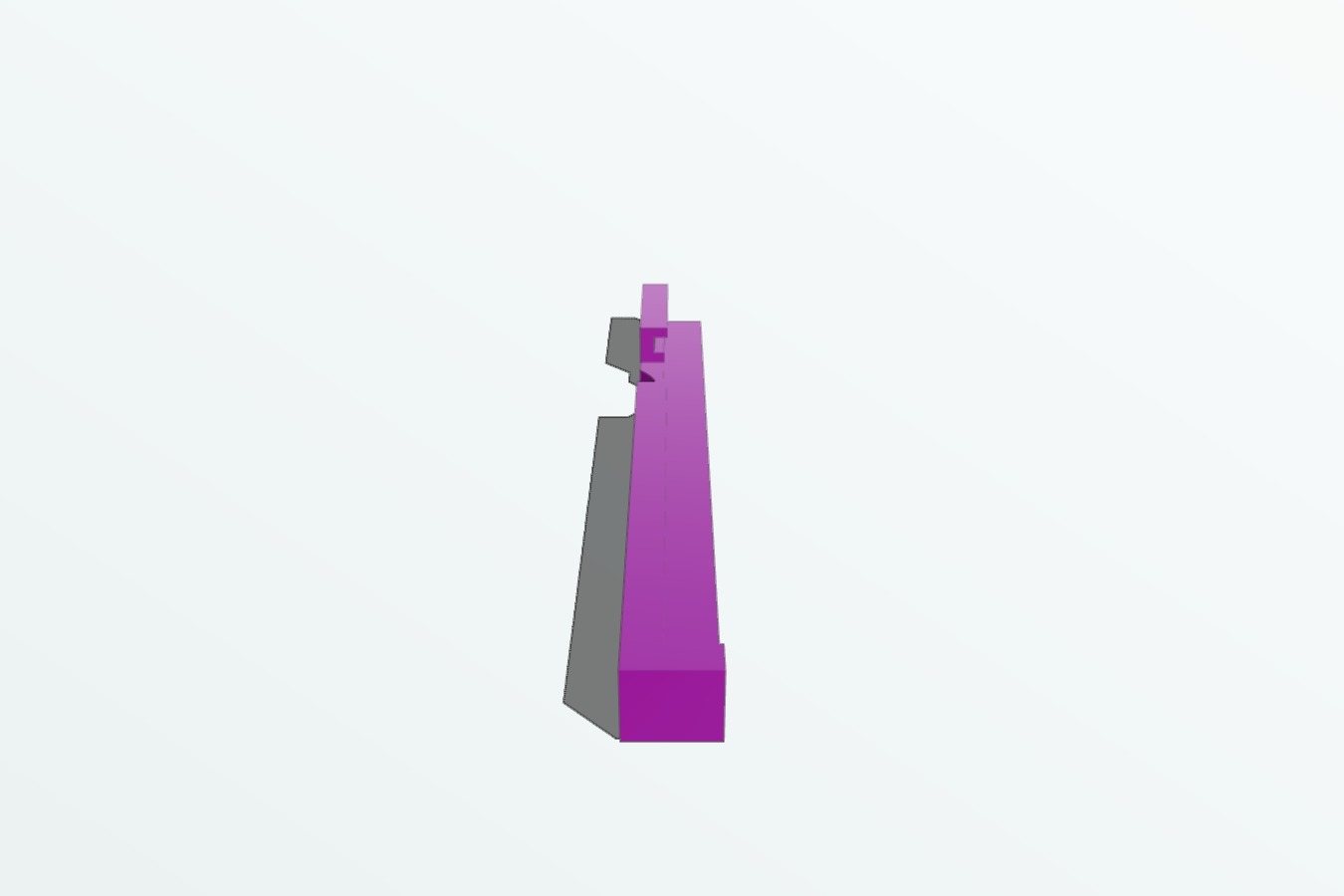 Glass pane support for K8200