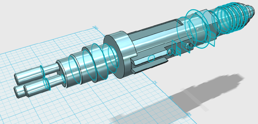 Master's Laser Screwdriver | 3d print model