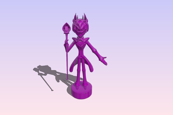 Hazbin Hotel- Alastor | 3d print model