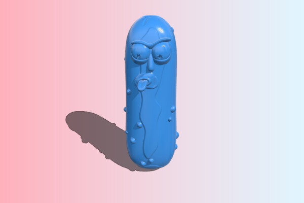 Pickle Rick | 3d print model