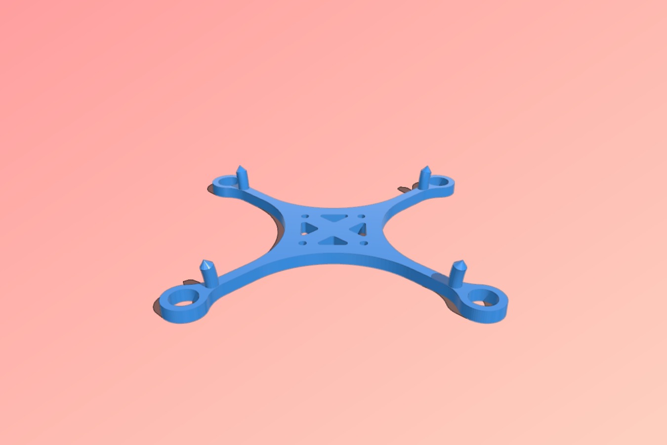 Hubsan X4 Clone with feet - REMIX