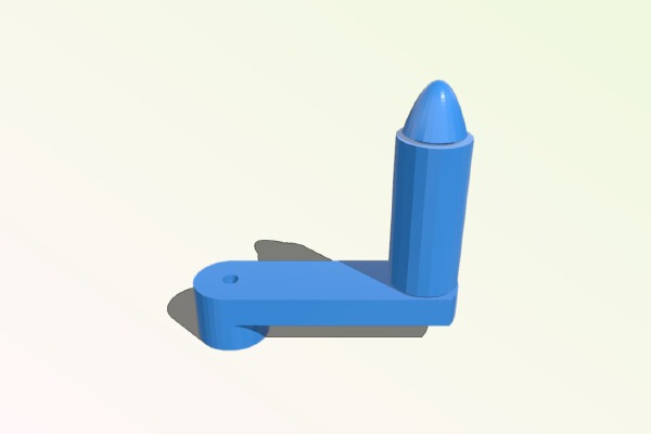 Gat Crank Improved Handle | 3d print model