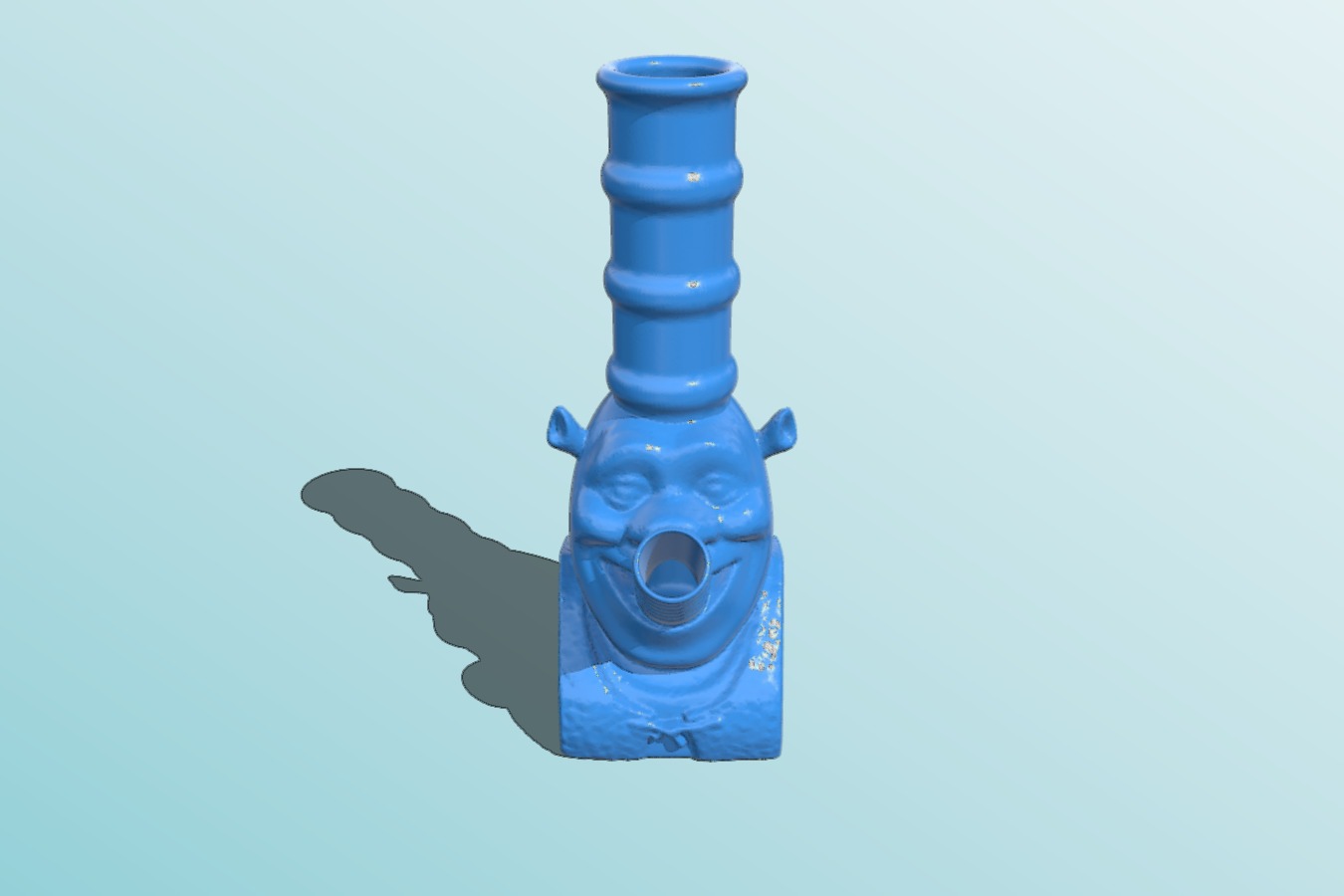 Shrek Bong Water Bong by Sidoslaven