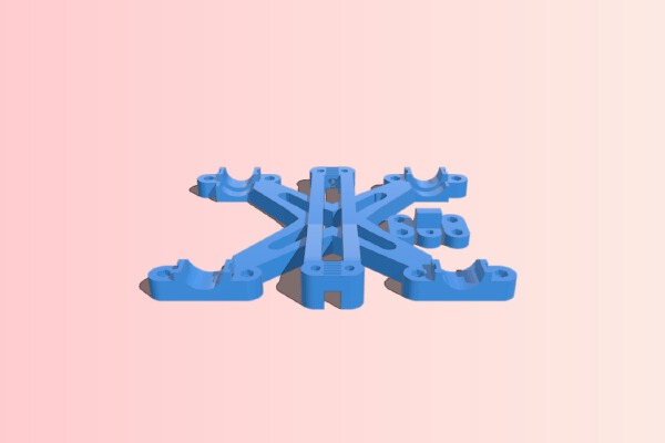 ZipTie Y Carriage SDP Bushing | 3d print model