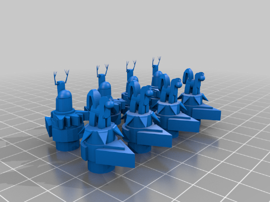 Horizon Forbidden West Machine Strike Board Game | 3d print model