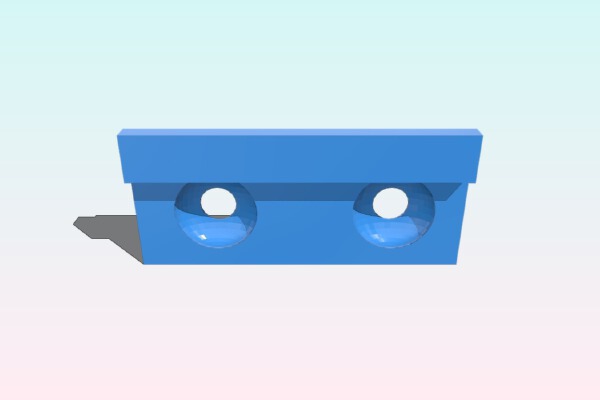 Plexigals halter | 3d print model