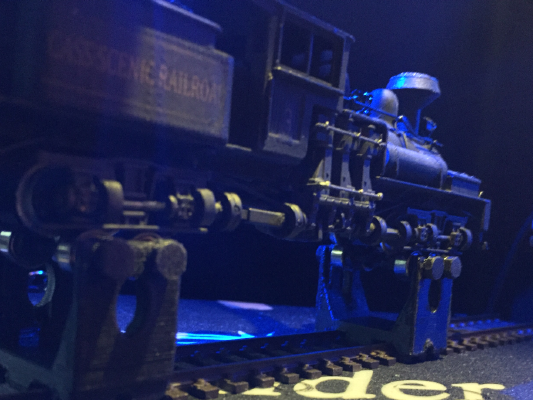 HO Scale Stationary Test Track Rollers | 3d print model