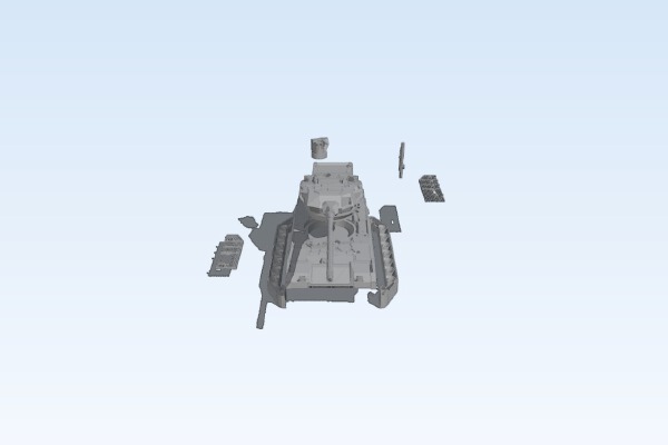 Armata T14 15mm | 3d print model