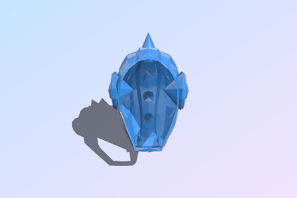 Gamma helmet from Saint Seiya Asgard Saga | 3d print model