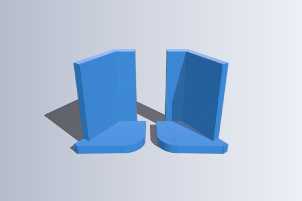 Dometic fridge door shelves reinforcement_repair parts | 3d print model