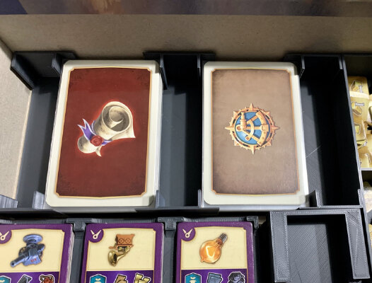 Anno 1800 Board Game Insert for sleeved Cards | 3d print model