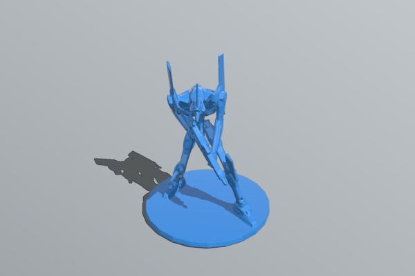 Neon Genesis Evangelion - Eva 01, fix for 80% scale | 3d print model