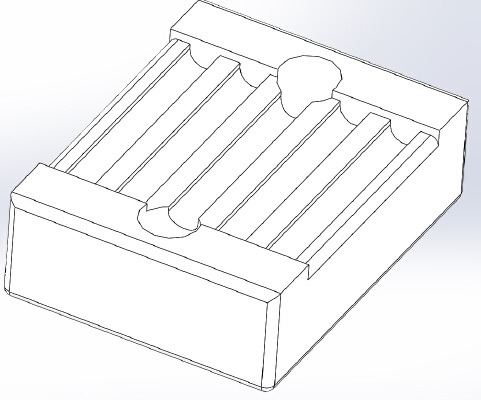 HTD-3M belt clamp (9mm) | 3d print model