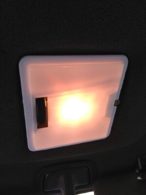 Ceilling light repair for Volkswagen Golf mkII | 3d print model