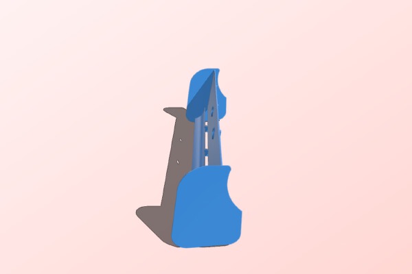 Reely Rex X_Air attack spoiler | 1:8 rc car spoiler | 3d print model