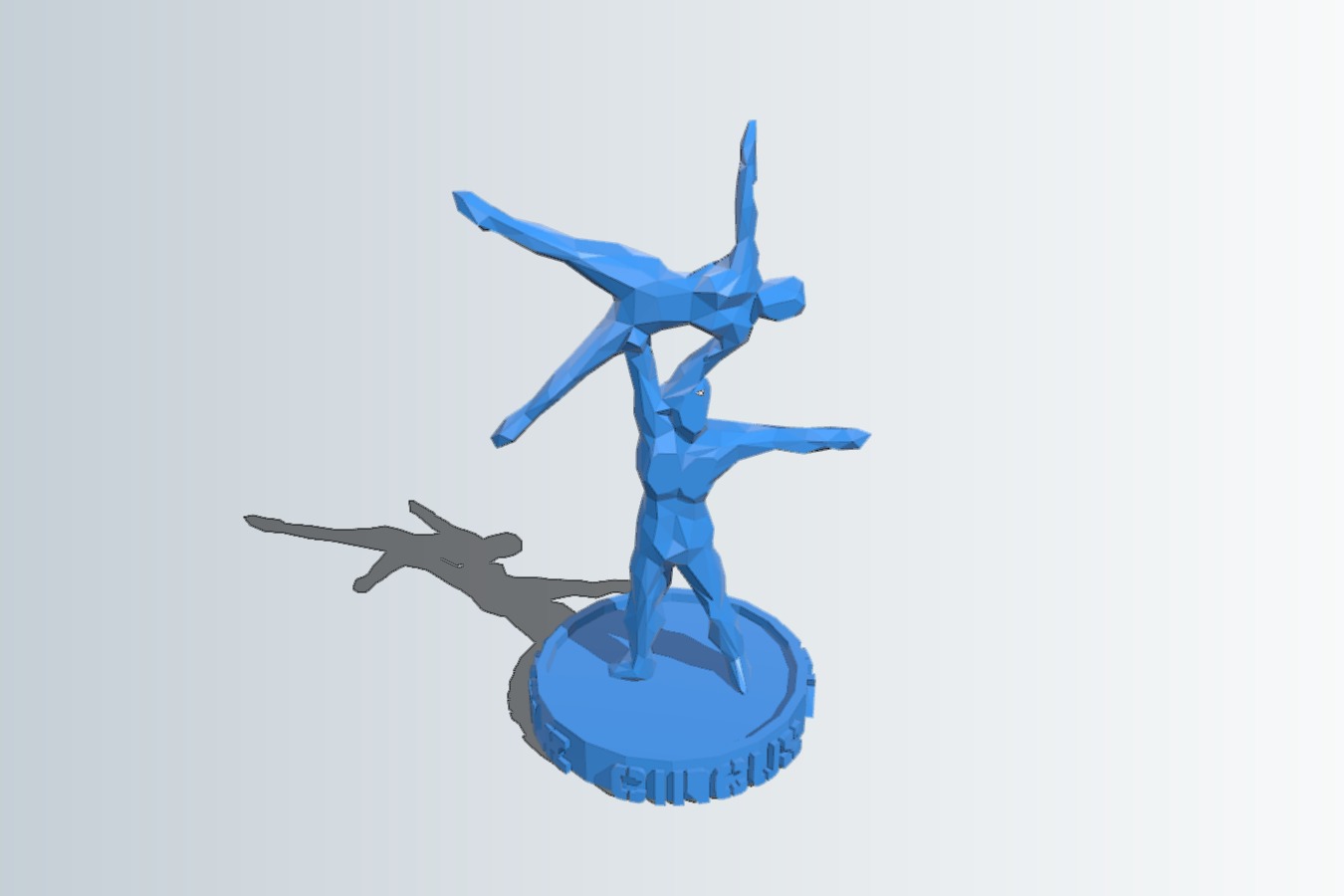 Low Poly Acrobats