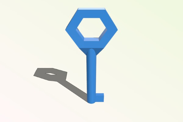 Classic key | 3d print model