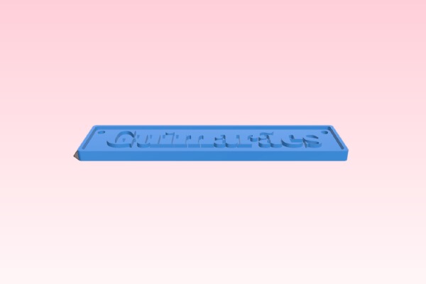 Placa Guimaraes | 3d print model
