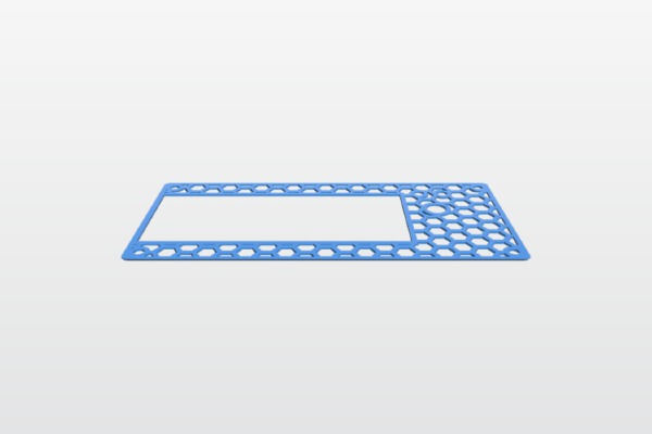 PanelOne Honeycomb Faceplate | 3d print model