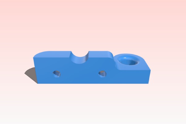 Y-Axis Idler Support Bracket for Thing-O-Matic | 3d print model
