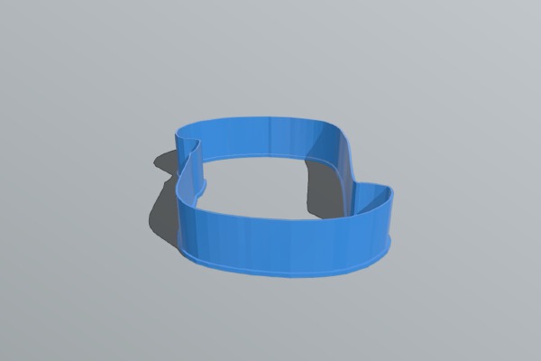 Diploma Scroll (Cookie Cutter) | 3d print model