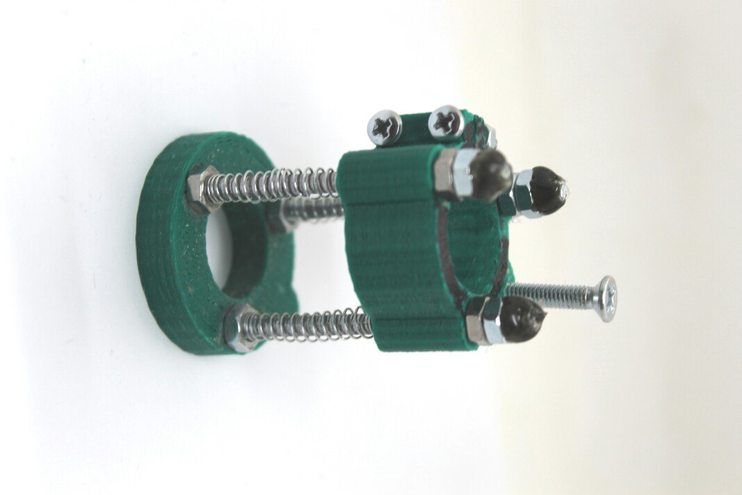 Drill stop for flexible shaft