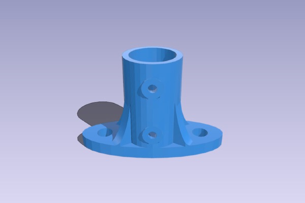Pipe Mount | 3d print model