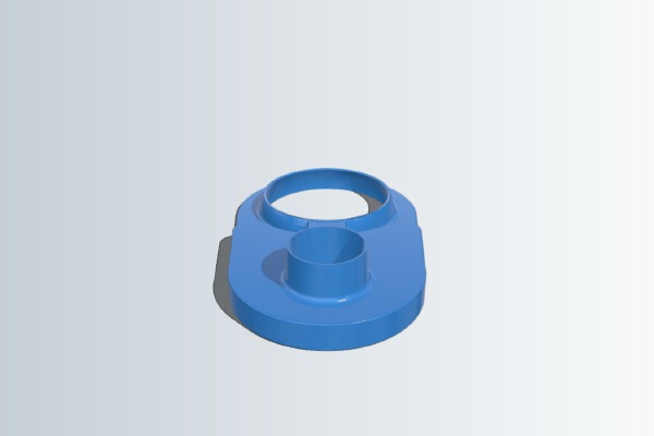 Dust extraction for core drilling (72 mm) | 3d print model