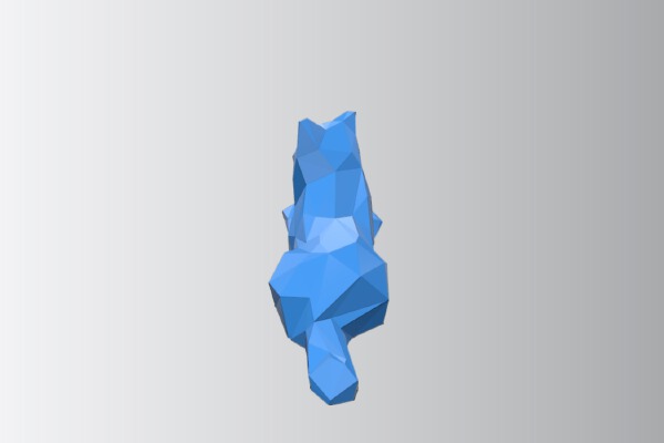 Cat Chopstick Rest __ Japanese style | 3d print model