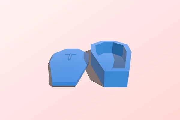 Coffin – Candy | 3d print model