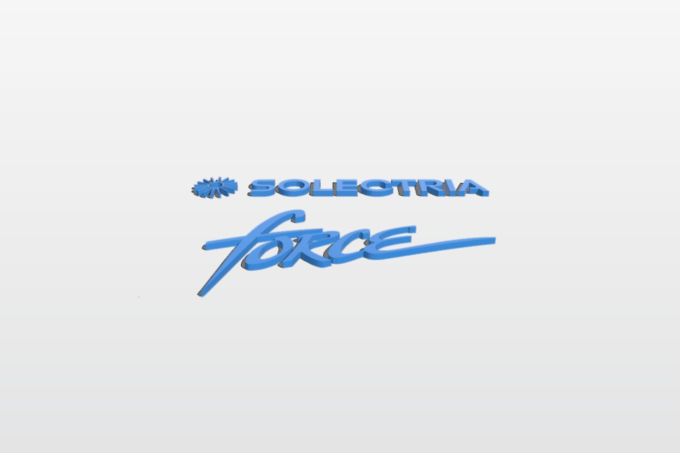 Solectria Force - Electric Car Emblems
