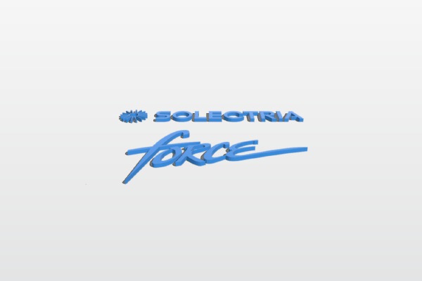 Solectria Force - Electric Car Emblems | 3d print model