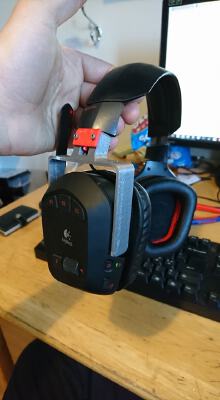 Logitech G930 U replacement for speaker | 3d print model