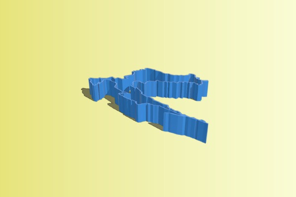 Multipurpose Croatia | 3d print model