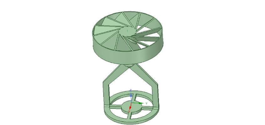 Use hot wind : Mobile Light | 3d print model