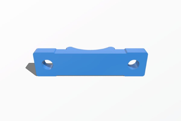 Beefed up Extruder unit for the MakerGear M2 and E3D Hot End | 3d print model