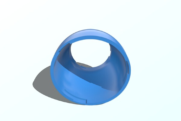 Quickshot to full size case coupler | 3d print model