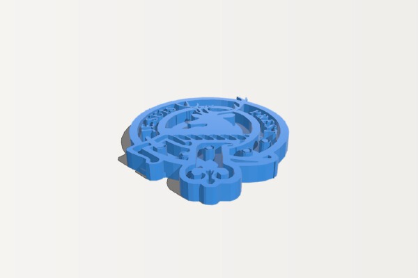 Je suis prest emblem - Outlander Season 2 | 3d print model