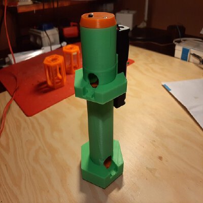 Helix lift, scad customizable, gravitrax compatible | 3d print model