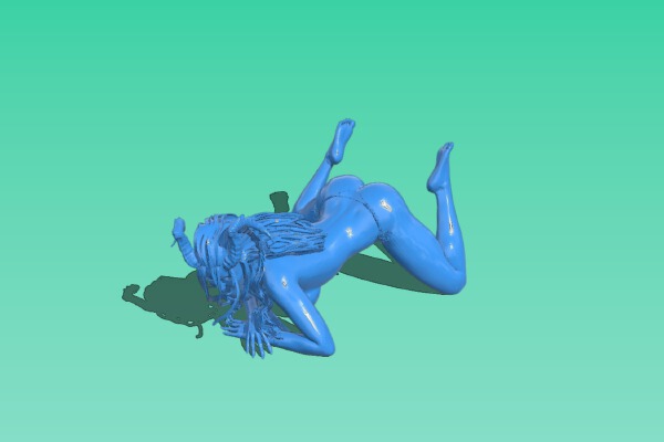 sexy evil girl | 3d print model