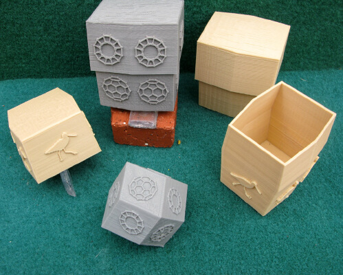 Rhombic Dodecahedron Boxes | 3d print model