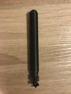 Rubber band powered torpedo improved