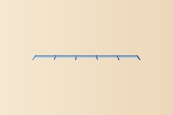 n scale pasture fence | 3d print model