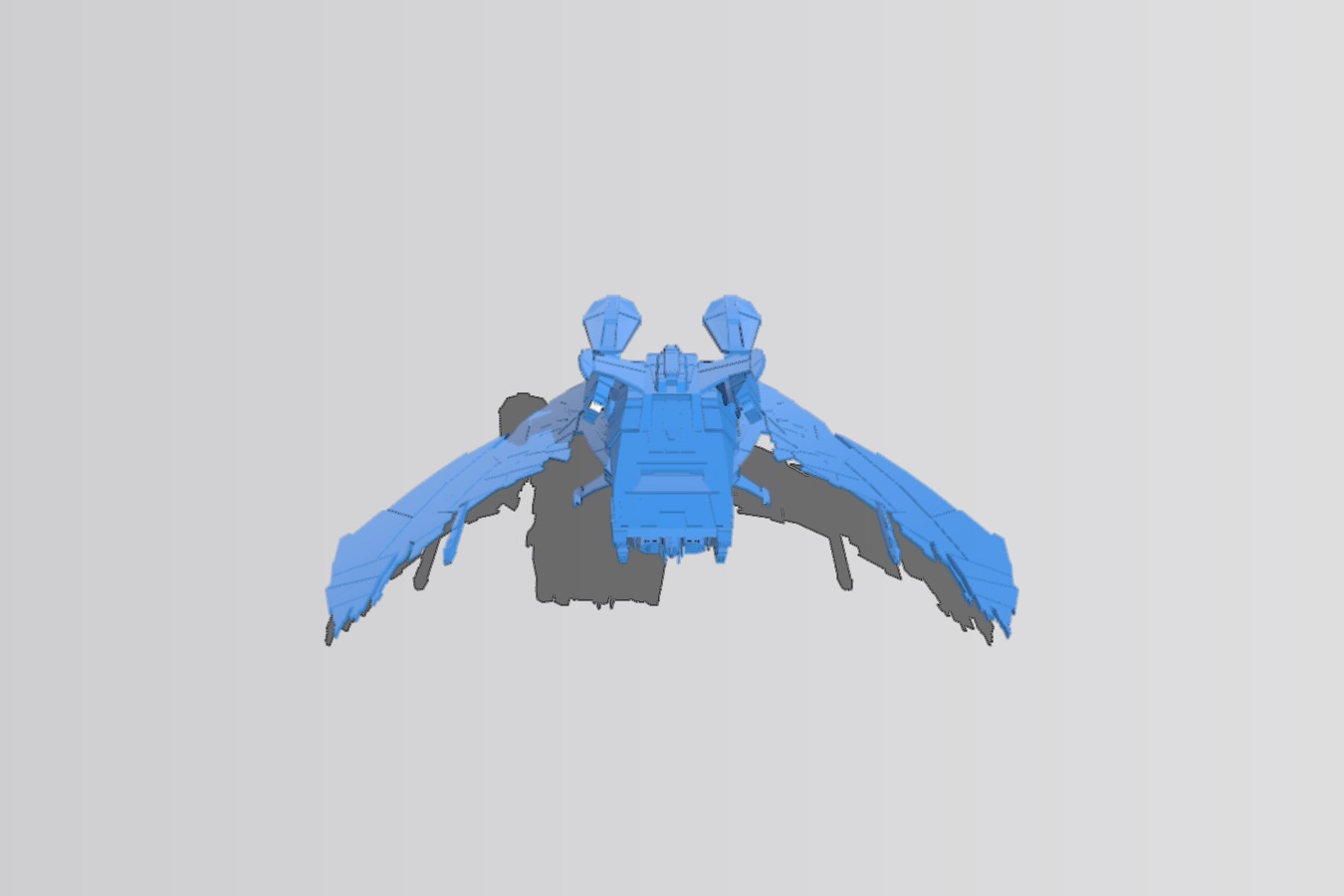 Star Trek Romulan Scimitar 1:2000