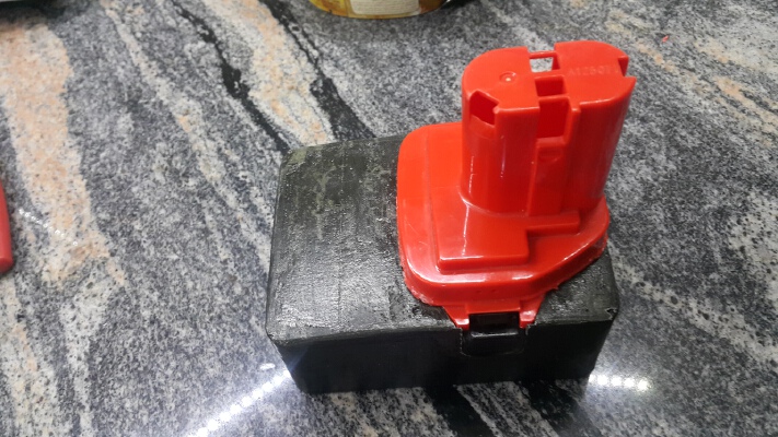 Makita battery 12v to 18650 3s | 3d print model