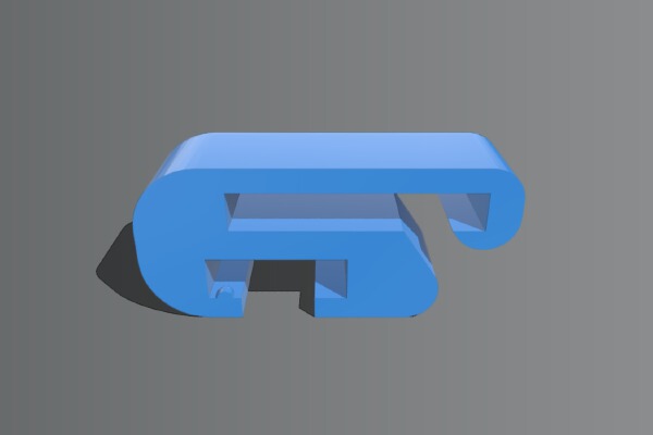 Snorkel clip | 3d print model